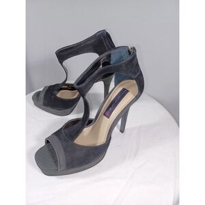 Steven by Steve Madden Shoes Womens Size 8.5‎ Kaciee High Heel Sandals Nubuck